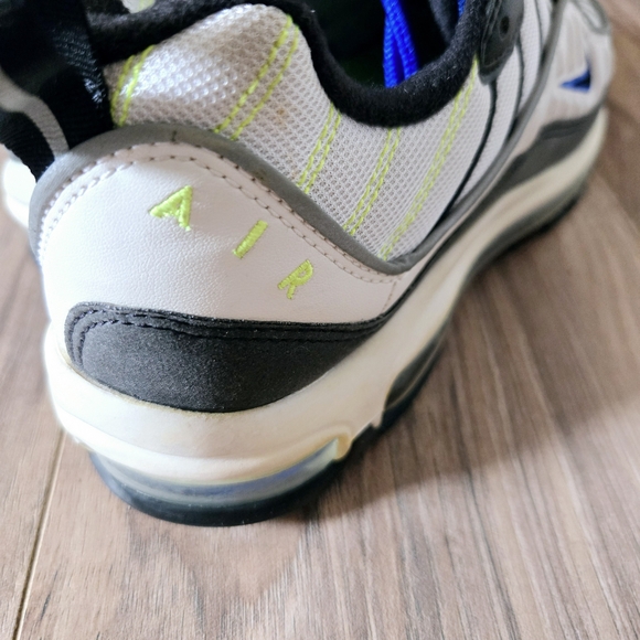 Nike Air Max 98 #640744-103 Sprite 2018 Blue White Men's Shoes Size 8.5 - Picture 6 of 15